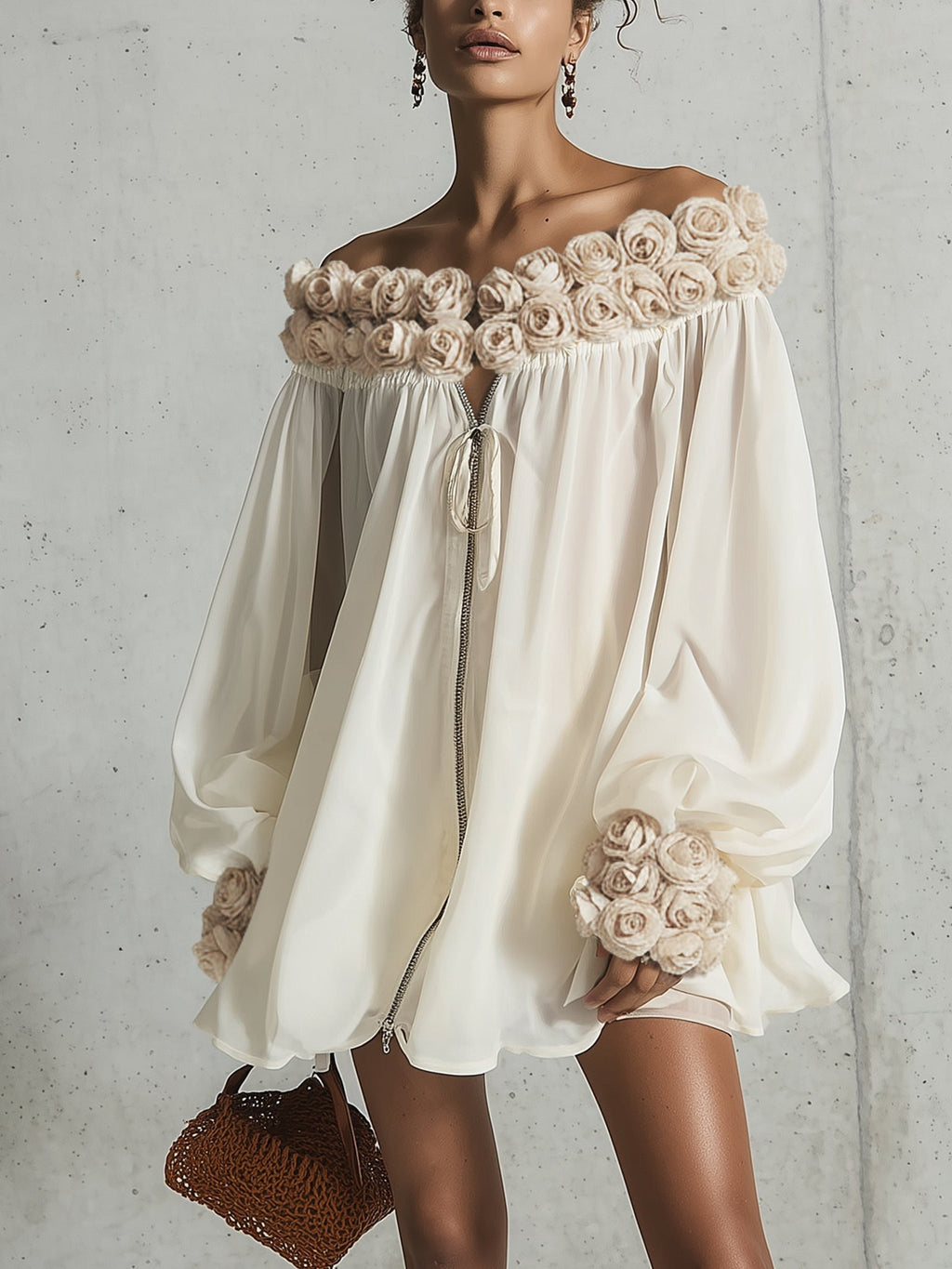 The Cream 3D Floral Dress