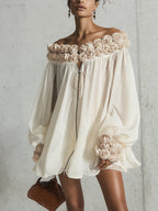 The Cream 3D Floral Dress