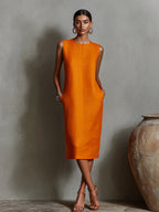 Linen Easy Summer Dress