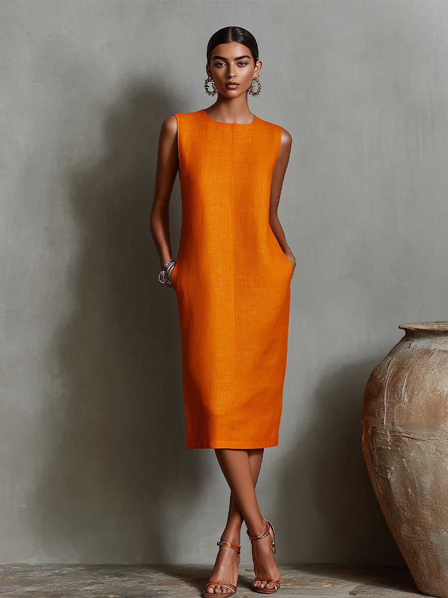 Linen Easy Summer Dress