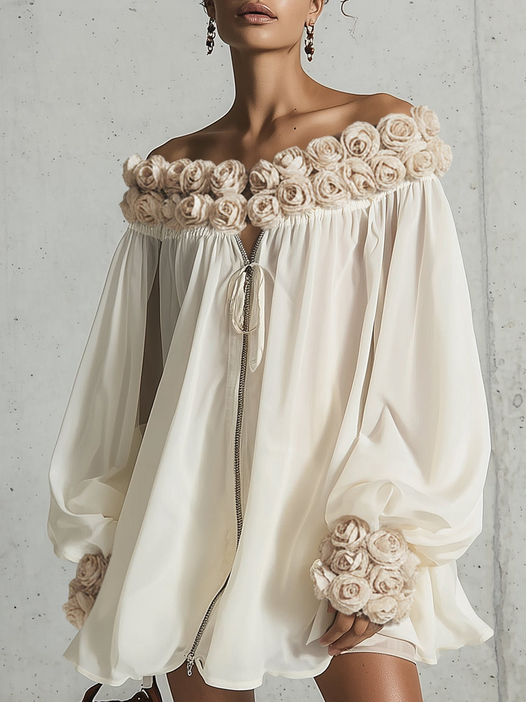 The Cream 3D Floral Dress
