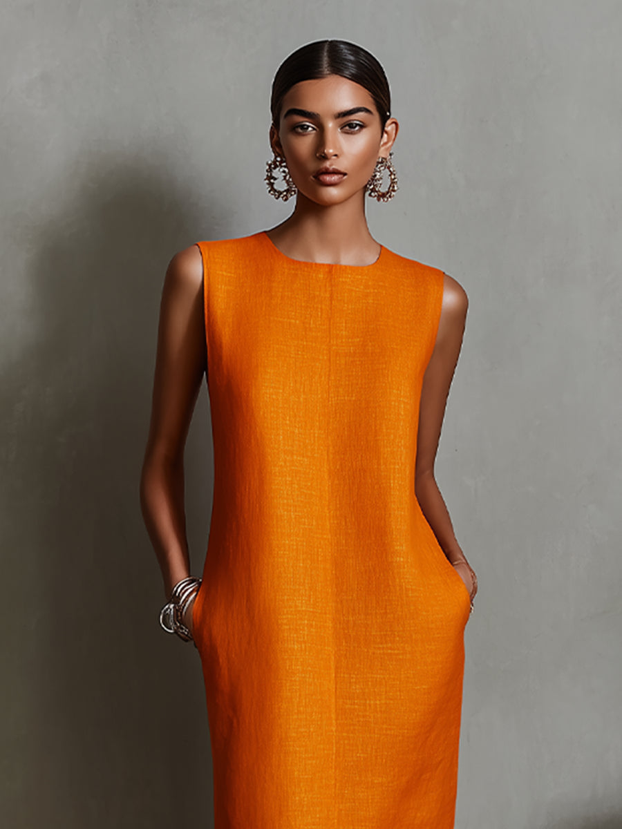 Linen Easy Summer Dress