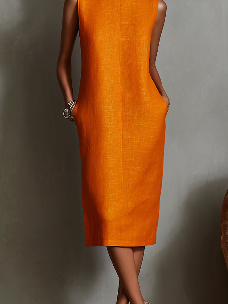 Linen Easy Summer Dress