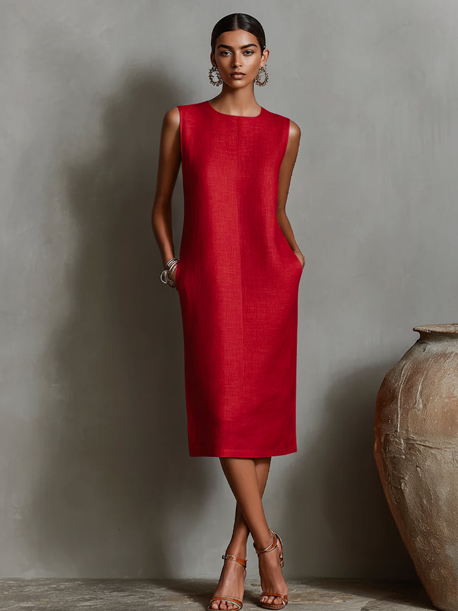 Linen Easy Summer Dress