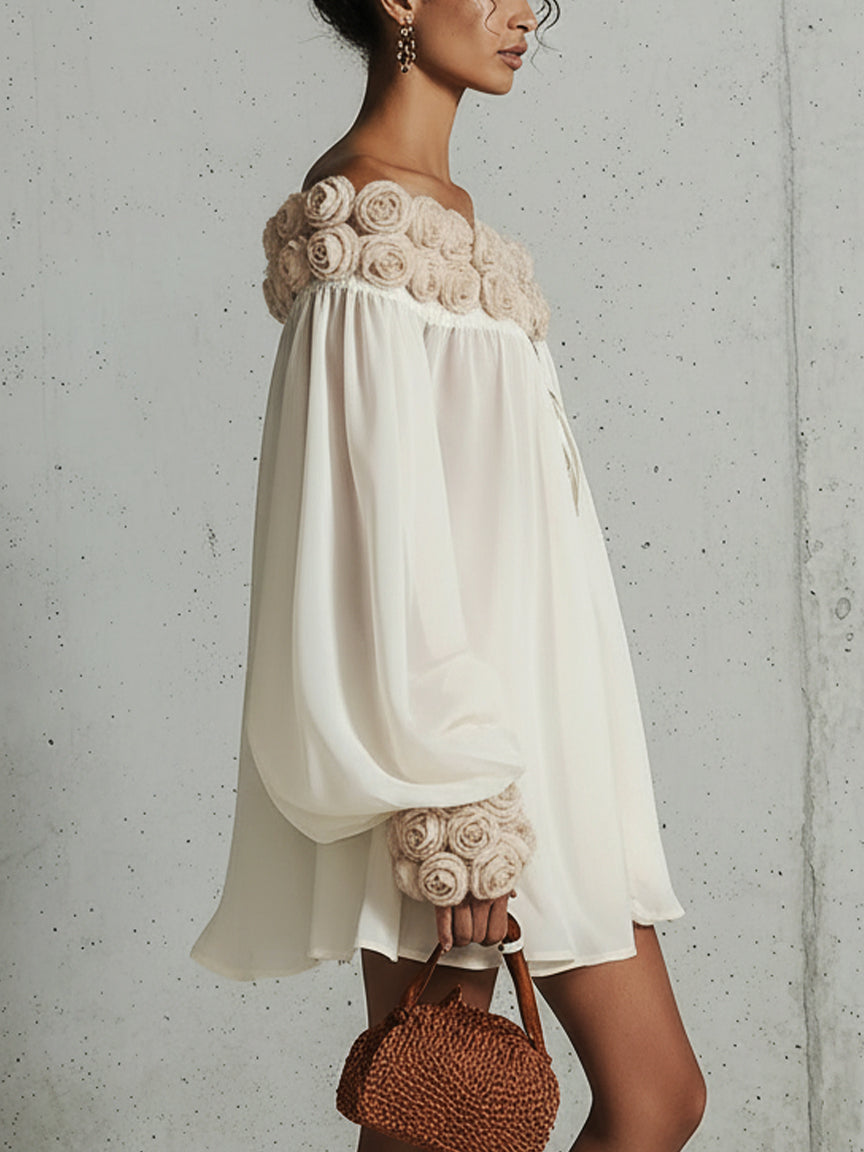 The Cream 3D Floral Dress