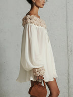 The Cream 3D Floral Dress