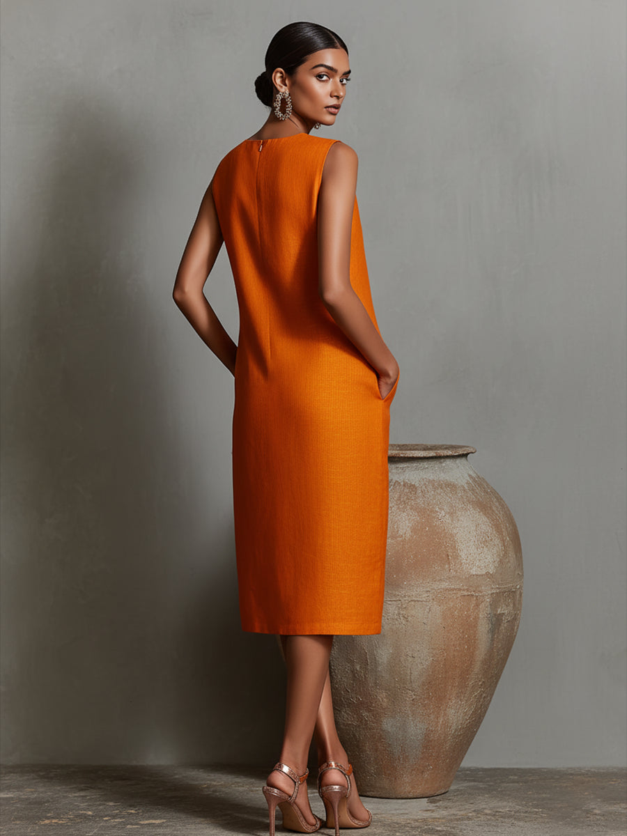 Linen Easy Summer Dress