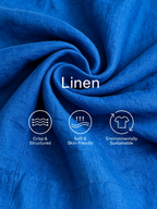 Modern Linen Utility Mini Dress